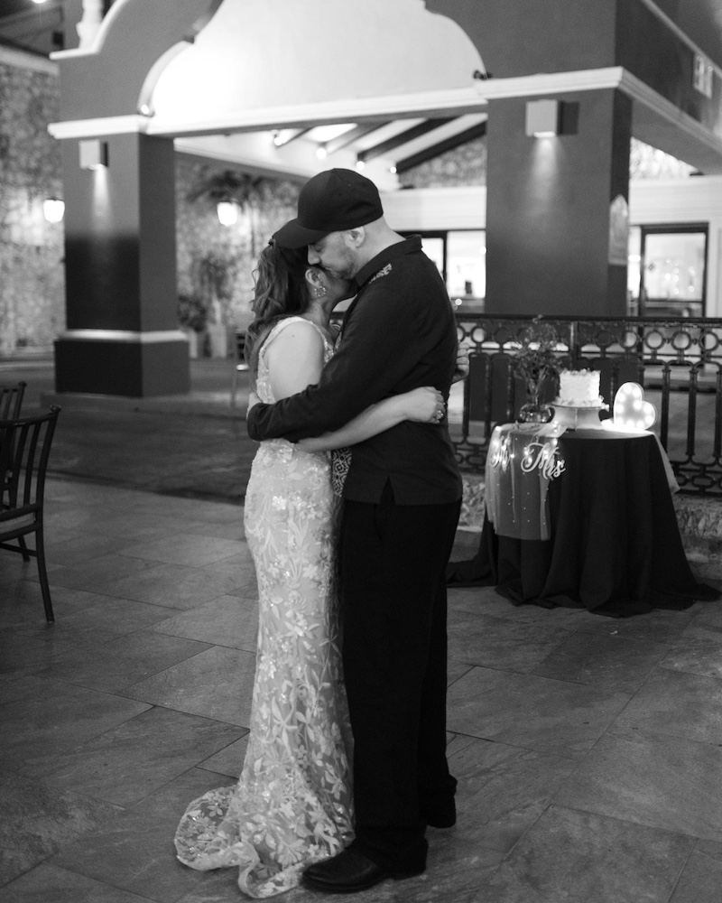 Miri and Pedrito at the Wedding